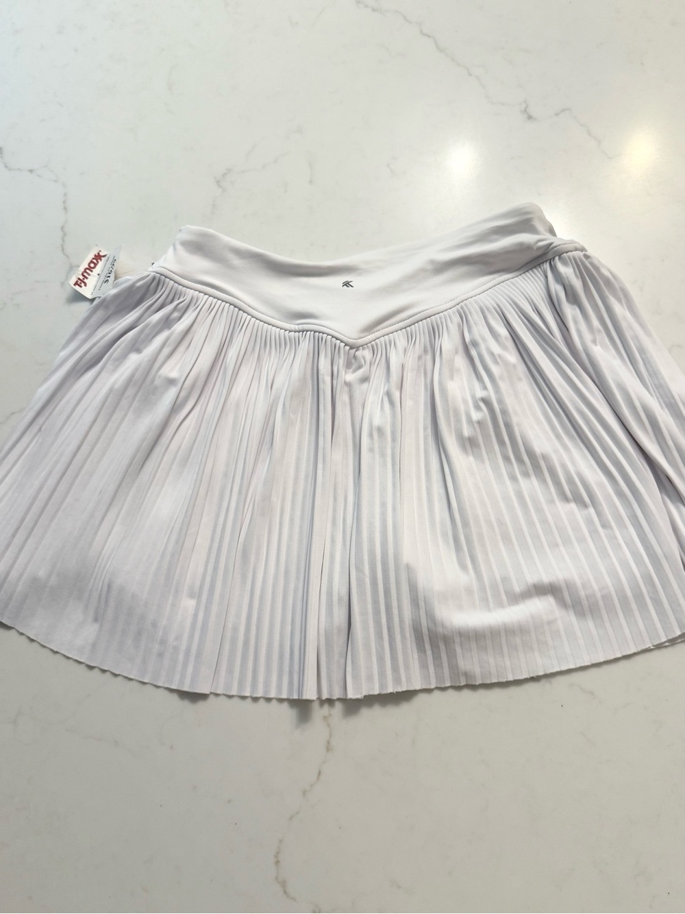 Kyodan White Pleated Tennis Skort | Size XS - Picture 2 of 4